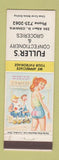 Matchbook Cover - Fuller's Confectionery Grocery Oshawa ON hillbilly