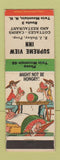 Matchbook Cover - Supreme View Inn Twin Mountain NH hillbilly