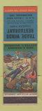 Matchbook Cover - Trade Winds Restaurant Richmond IN Trailer Park hillbilly