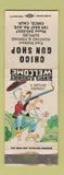 Matchbook Cover - Chico Gun Shop CA WEAR hillbilly