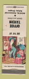 Matchbook Cover - Office Tavern Salem OR WEAR hillbilly