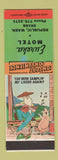 Matchbook Cover - Eureka Motel Republic WA hillbilly