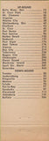 Matchbook Cover - The Harbor Bar Bell River ON