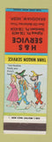Matchbook Cover - H&S Service Bradshaw NE oil gas hillbilly