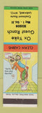 Matchbook Cover - Ox Yoke Guest Ranch Laramie WY hillbilly