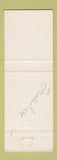 Matchbook Cover - Hotel Central Frontenac QC hillbilly