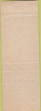 Matchbook Cover - Madison Hotel Madisonville TX