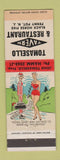 Matchbook Cover - Tomasello Tavern Restaurant Penny Pot NJ hillbilly