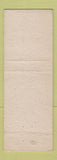 Matchbook Cover - Motel Oral Massena NY WEAR hillbilly