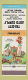 Matchbook Cover - Tri City Auto Supply Rodeo CA hillbilly
