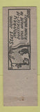 Matchbook Cover - Hotel Hamm Breinigsville PA hillbilly