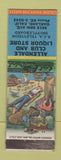 Matchbook Cover - Allendale Club Liquor Store Oakland CA hillbilly