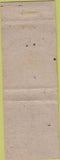 Matchbook Cover - The Weavers hotel ? Brattleboro Vermont