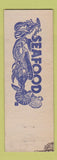 Matchbook Cover - Central Restaurant Fairhope AL