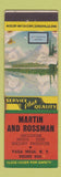Matchbook Cover - Martin and Rossman grocery Socony oil gas Vails Mills NY