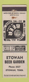 Matchbook Cover - Etowah Beer Garden TN