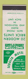 Matchbook Cover - Sedalia Motel MO