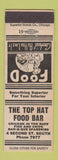 Matchbook Cover - Top Hat Food Bar Great Falls MT