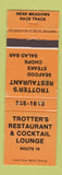 Matchbook Cover - Trotter's Restaurant WORN