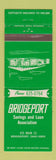 Matchbook Cover - Bridgeport Savings and Loan OH