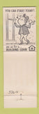 Matchbook Cover - Bridgeport Savings and Loan OH