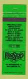 Matchbook Cover - First Stop Restaurant Washington PA