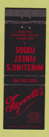 Matchbook Cover - Figaretti's Restaurant Wheeling WV