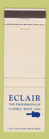 Matchbook Cover - Eclair Camera Shop Los Angeles CA Valley Stream NY