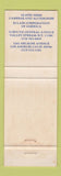 Matchbook Cover - Eclair Camera Shop Los Angeles CA Valley Stream NY