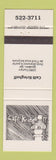 Matchbook Cover - Cafe Krieghoff Quebec QC