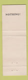Matchbook Cover - 14 WKWK FM Radio 97 Wheeling WV