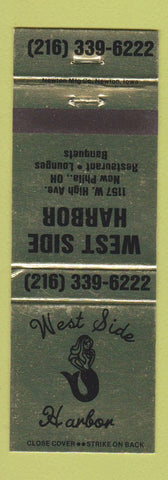 Matchbook Cover - West Side Harbor New Philadelphia OH