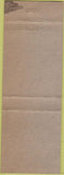 Matchbook Cover - Las Flores Motel Hemet CA light blue