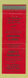 Matchbook Cover - Fendy's Restaurant Chandler OK