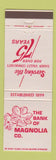 Matchbook Cover - Bank of Magnolia Stark County OH