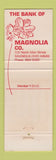 Matchbook Cover - Bank of Magnolia Stark County OH