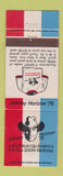 Matchbook Cover - Johnny Horizon 1976 T-Shirt Offer Bicentennial