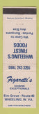 Matchbook Cover - Figaretti's Restaurant Wheeling WV