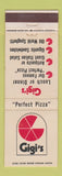 Matchbook Cover - Gigi's Pizza