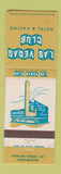Matchbook Cover - Las Vegas Club Casino NV The Dugout baseball