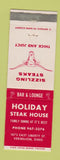 Matchbook Cover - Holiday Steak House Vermilion OH