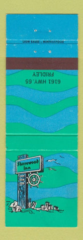 Matchbook Cover - Sherwood Inn Fridley MN
