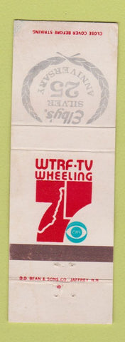 Matchbook Cover - WTRF TV Wheeling WV Elby's WEAR