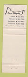 Matchbook Cover - Inn Flight Restaurant Colmar Abington Warrington PA