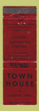 Matchbook Cover - Town House Strasburg OH WEAR