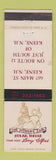 Matchbook Cover - Hungry Lion Steak House Keene NH WEAR