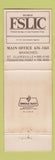 Matchbook Cover - Belmont Federal Savings Loan Bellaire St Clairsville OH