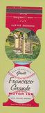 Matchbook Cover - San Francisco Giants Baseball Motor Inn Casa Grande AZ