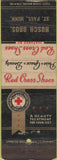 Matchbook Cover - Red Cross Shoes Husch Bros St Paul MN WEAR