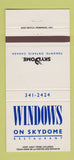 Matchbook Cover - SkyDome Toronto ON Blue Jays Baseball Windows 30 Strike